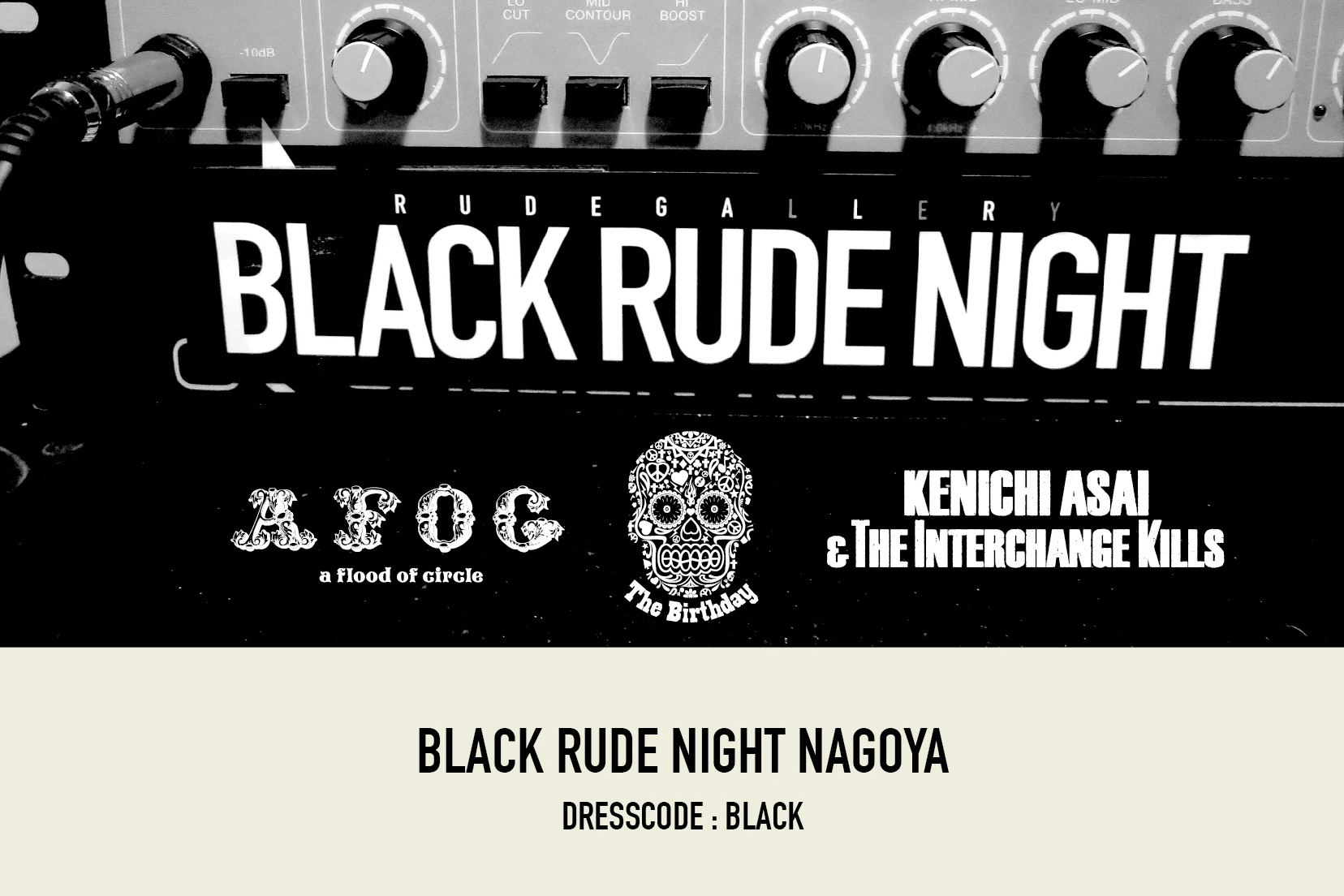 BLACK RUDE NIGHT NAGOYA