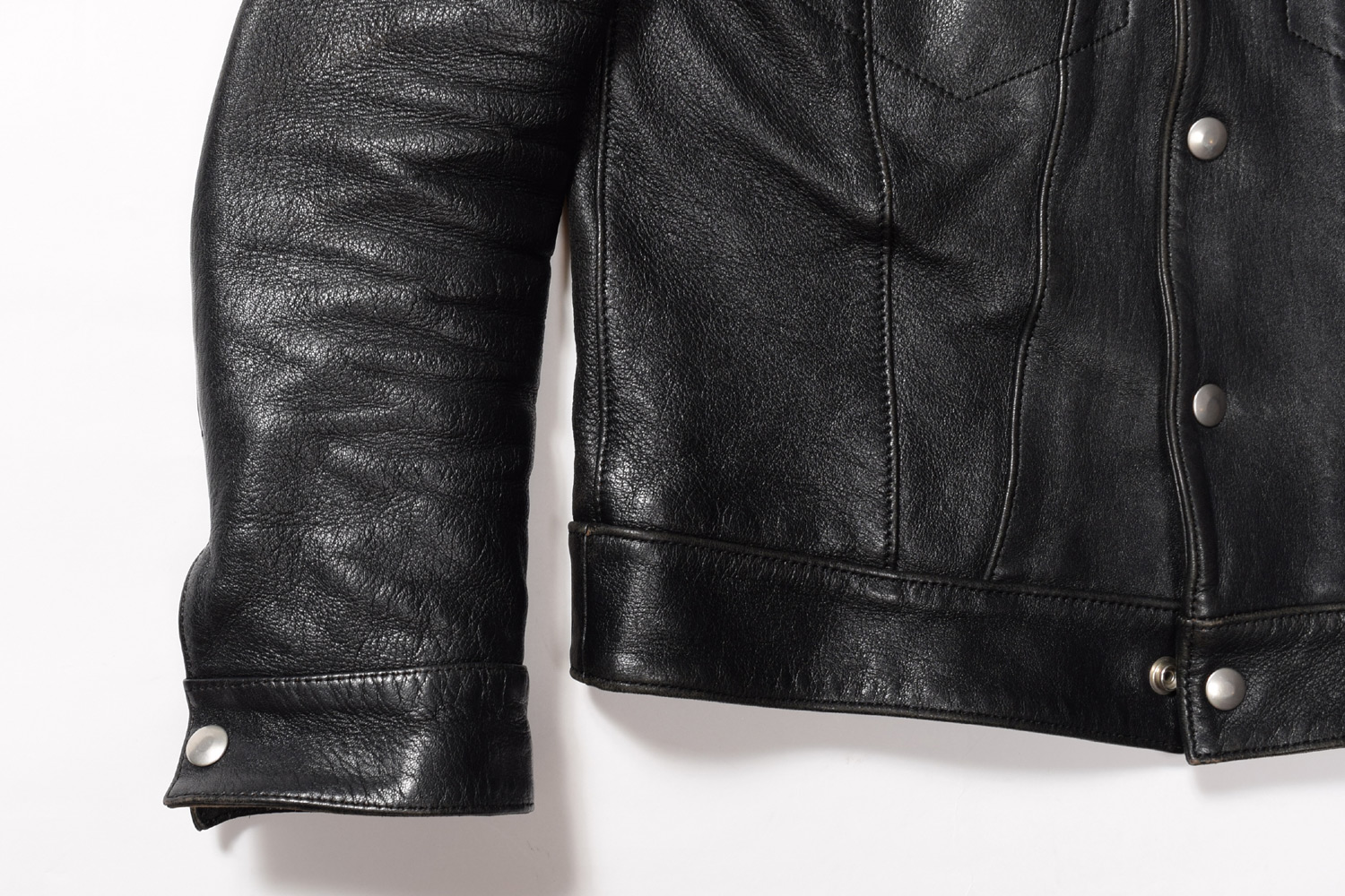 AGING of LEATHER JACKET