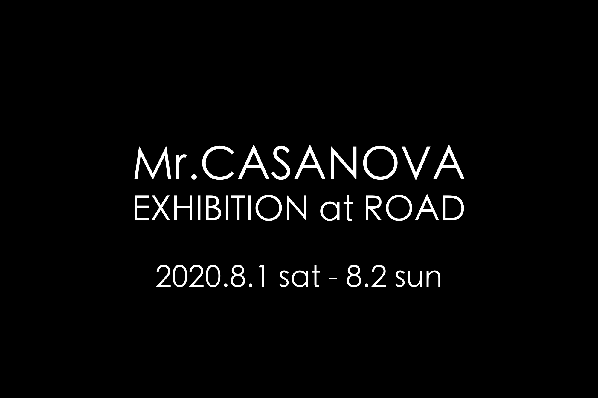 Mr.CASANOVA新作受注会を開催